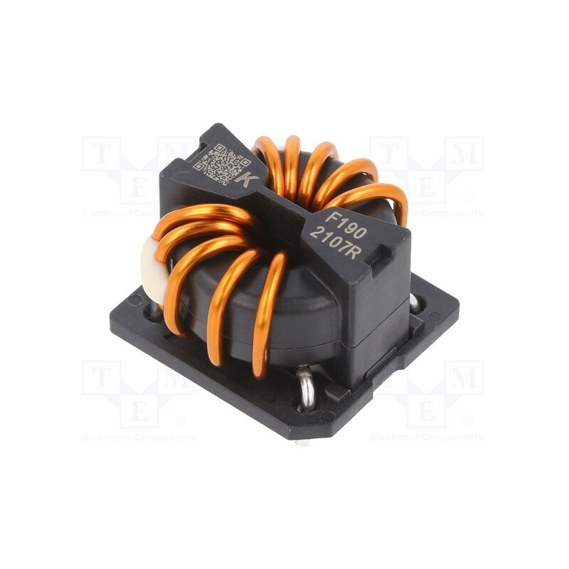 1 pcs x KEMET - SCF19XV-190-1R5A005JH - Inductor: wire with current compensation, THT, 300uH, 1.95mΩ