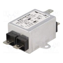 1 pcs x SCHURTER - 5500.2104 - Filter: anti-interference, 250VAC, 15nF, 2mH, Ioper.max: 3A