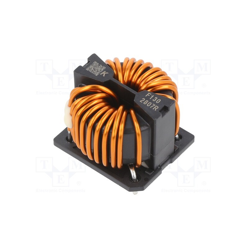 1 pcs x KEMET - SCF25XV-130-1R5A012JH - Inductor: wire with current compensation, THT, 3.5mH, 6.43mΩ