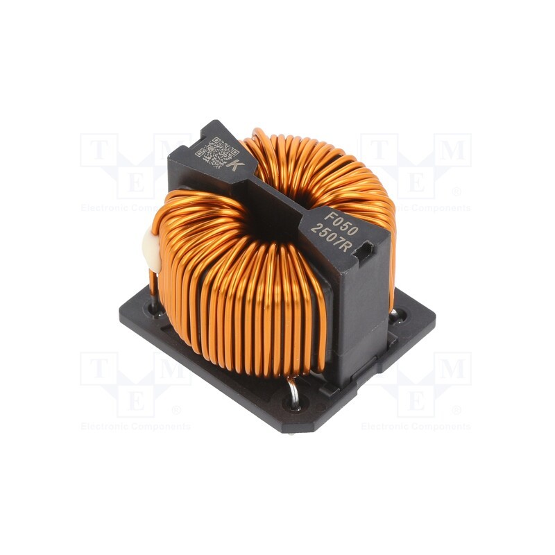 1 pcs x KEMET - SCF25XV-050-1R0A027JH - Inductor: wire with current compensation, THT, 17.8mH, 32.6mΩ