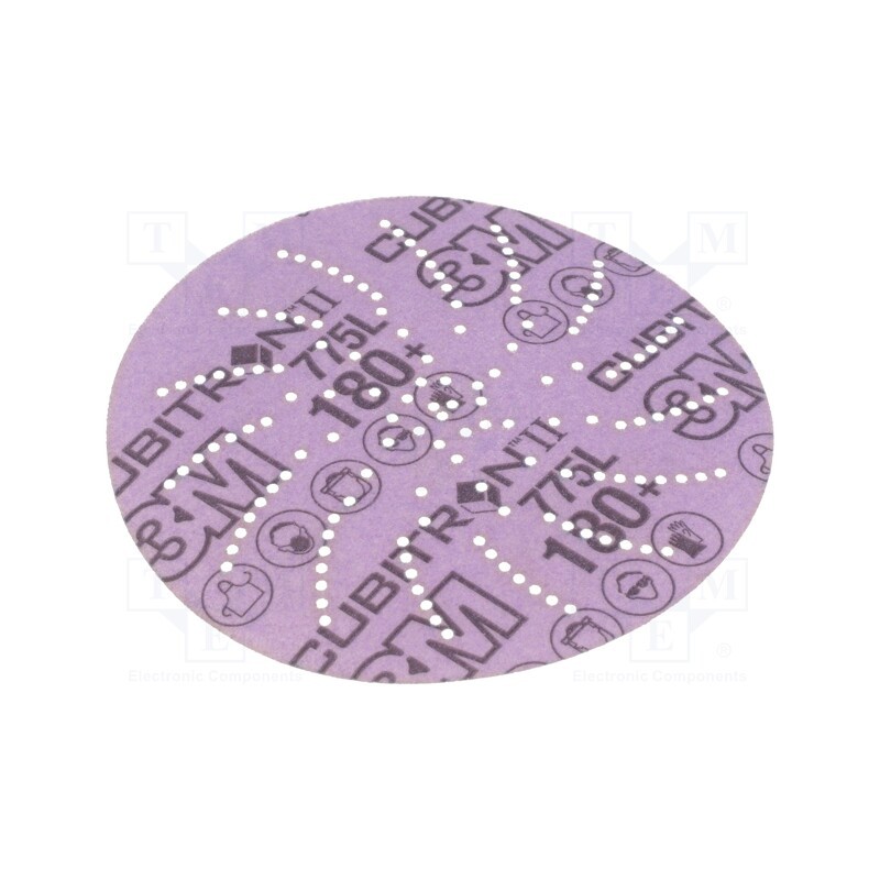 5 pcs x 3M - 775L P180 125MM CUBITRON II - Wheel, 125mm, Granularity: 180, with holes, CUBITRON II