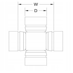 Nape shaft crosshead Kawasaki KVF 650 750 brute force