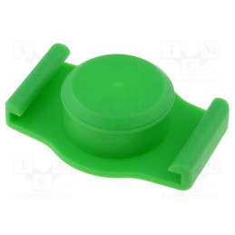 2 pcs x FISNAR - 8001037 - Syringe plug, 30/55ml, green, for syringes, silicone free, QuantX