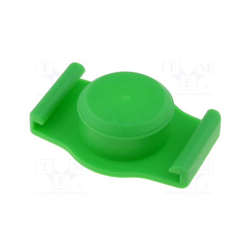 2 pcs x FISNAR - 8001037 - Syringe plug, 30/55ml, green, for syringes, silicone free, QuantX