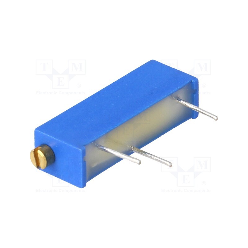 1 pcs x VISHAY - M43P102KB40 - Potentiometer: mounting, multiturn, 1kΩ, 750mW, No.of el.turns: 15