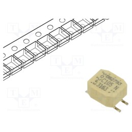 1 pcs x EPCOS - B82793C0105N265 - Inductor: common mode, SMD, 1mH, 700mA, 140mΩ, ±30%, 42VAC