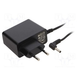 1 pcs x POS - POSC09100A-1335L - Power supply: switched-mode, plug, 9VDC, 1A, 9W, Plug: EU, 81.34%