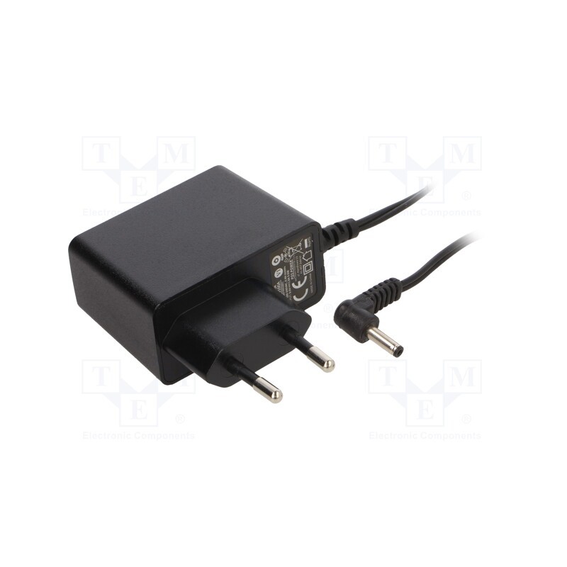 1 pcs x POS - POSC09100A-1335L - Power supply: switched-mode, plug, 9VDC, 1A, 9W, Plug: EU, 81.34%