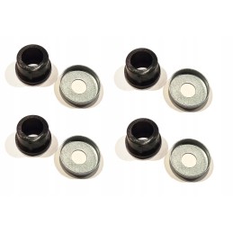 Set of 4x wishbone bushings quad atv bashan kinroad loncin shineray kx