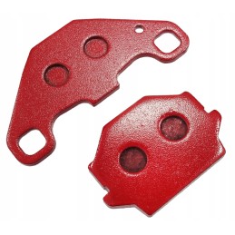 Front brake pads for ATV