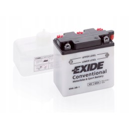 Battery 6 ah exide conventional 6n6 3b 1