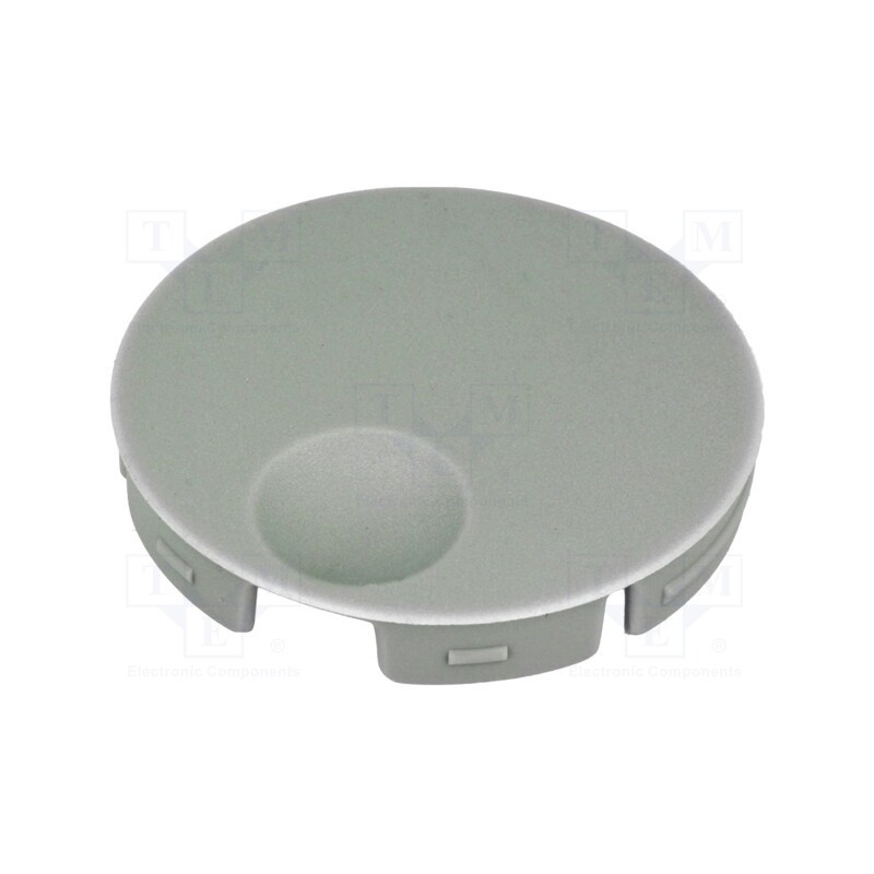 1 pcs x OKW - A3240107 - Cap, polyamide, grey, push-in, A3040,A3140