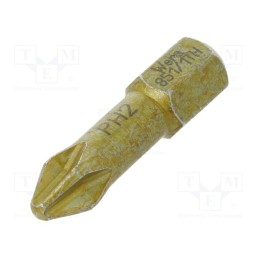 1 pcs x WERA - 5056610001 - Screwdriver bit, Phillips, PH2, Overall len: 25mm, TORSION