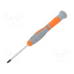 1 pcs x PG TOOLS - PGT065 - Screwdriver, Phillips, precision, PH0, 50mm