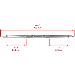 Rear axle yamaha warrior 350 3gd 25381 00 00