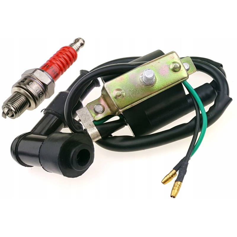 Ignition coil quad atv 110 125 candles