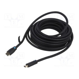 1 pcs x VENTION - AAMBH - Cable, HDMI 2.0, HDMI plug,both sides, PVC, Len: 2m, black, 30AWG