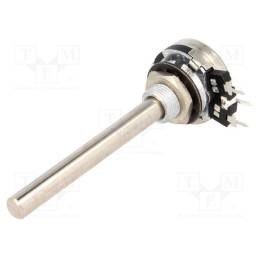 1 pcs x PIHER - T-21AHM0607473A2020 - Potentiometer: shaft, single turn, 47kΩ, 200mW, THT, 6mm, metal