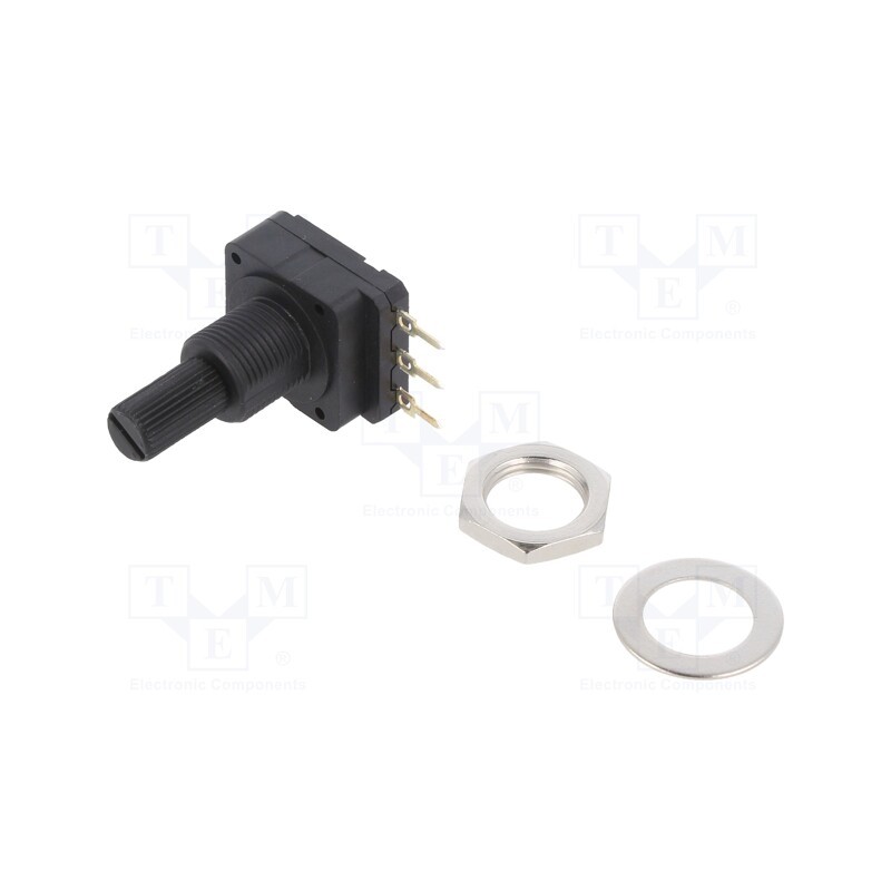 1 pcs x PIHER - PC16SH10IP11222A2020TA - Potentiometer: shaft, 2.2kΩ, 200mW, THT, 6.25mm, plastic, mono