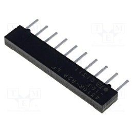 1 pcs x BOURNS - 4310R-R2R-103LF - Resistor network: Y, THT, 10kΩ, ±2%, 1.25W, No.of resistors: 5, 100V