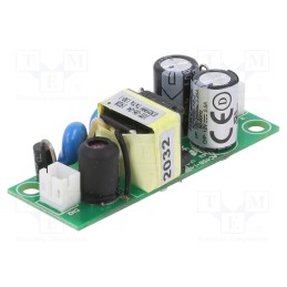 1 pcs x TDK-LAMBDA - KPSB6-12-J - Power supply: switched-mode, open, 6W, 90÷264VAC, 12VDC, 0.5A, 81%