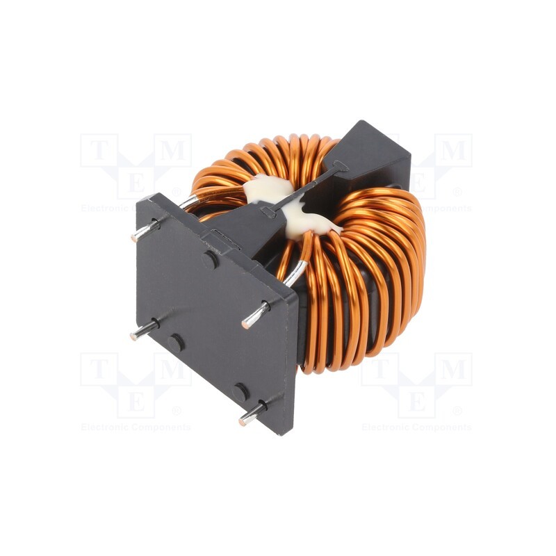 1 pcs x KEMET - SCF25XV-100-1R3A016JV - Inductor: wire with current compensation, THT, 6.3mH, 10.91mΩ