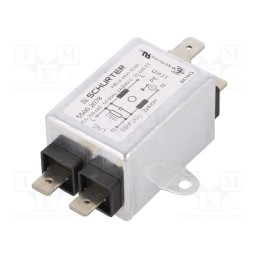 1 pcs x SCHURTER - 5500.2078 - Filter: anti-interference, 250VAC, 68nF, 4mH, Ioper.max: 2A