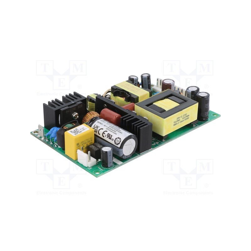 1 pcs x XP POWER - ECP225PS12-A - Power supply: switched-mode, open, 225W, 85÷264VAC, OUT: 1, 12VDC