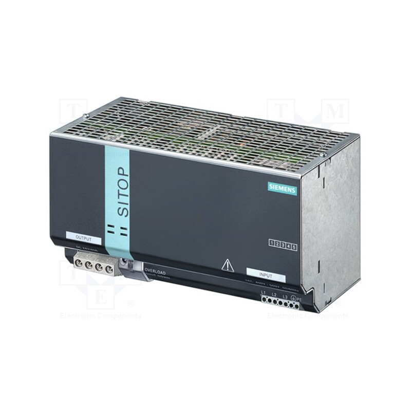 1 pcs x SIEMENS - 6EP1437-3BA00 - Power supply: switched-mode, for DIN rail, 960W, 24VDC, 40A, IP20