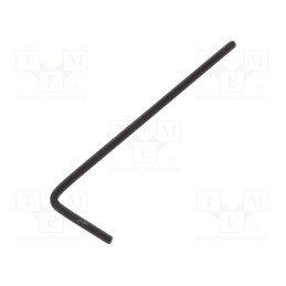 1 pcs x C.K - T4411 009 - Wrench, hex key, HEX 0,9mm, Overall len: 30mm