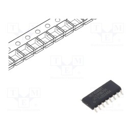 3 pcs x NEXPERIA - HEF4046BT,653 - IC: digital, phase-locked loop, CMOS, 3÷15VDC, SMD, SO16, HEF4000B