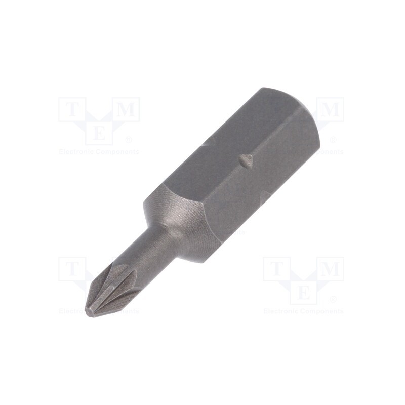 1 pcs x WIHA - 5300 - Screwdriver bit, Pozidriv®, PZ0, Overall len: 25mm, STANDARD