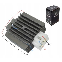 Voltage regulator atv quad 110 125 bombardier barton kxd asix xtr zipp