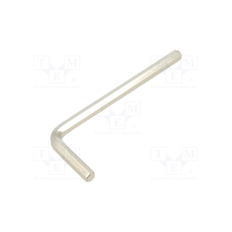 1 pcs x IRIMO - 40051 - Wrench, hex key, HEX 5mm, Overall len: 85mm, steel