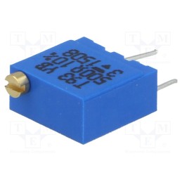 1 pcs x VISHAY - T93YB501KT20 - Potentiometer: mounting, multiturn, 500Ω, 500mW, THT, ±10%, linear
