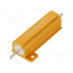 1 pcs x SR PASSIVES - AHP50W-4R7F - Resistor: wire-wound, with heatsink, 4.7Ω, 50W, ±1%, 50ppm/°C