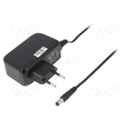 1 pcs x CELLEVIA POWER - CLW-2424-W2E-ER - Power supply: switched-mode, plug, 24VDC, 1A, 24W, Plug: EU, 86.8%