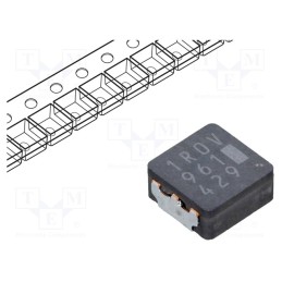 1 pcs x PANASONIC - ETQP3M1R0KVN - Inductor: wire, SMD, 1uH, 9.9A, 6.2mΩ, ±20%, 6.4x6x3mm, -40÷150°C