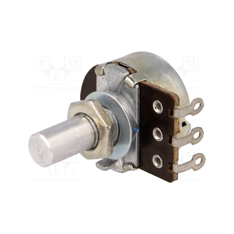 1 pcs x TELPOD - PR185-1K-A16P1 - Potentiometer: shaft, single turn, 1kΩ, 200mW, ±20%, on panel, 6mm