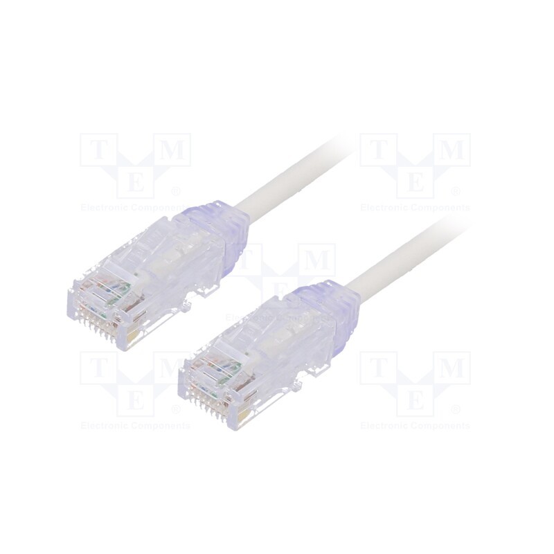 1 pcs x PANDUIT - UTP28X0.5MGR - Patch cord, TX6A-28™,U/UTP, 6a, solid, Cu, LSZH, green, 0.5m, 28AWG