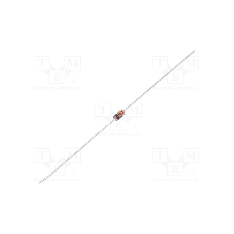 1 pcs x ONSEMI - 1N4149TR - Diode: switching, THT, 100V, 500mA, Ifsm: 4A, DO35, Ufmax: 1V, Ir: 50uA