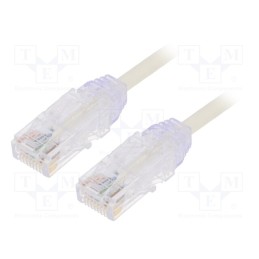 1 pcs x PANDUIT - UTP28SP1M - Patch cord, TX6-28™,U/UTP, 6, stranded, Cu, LSZH, white, 1m, 28AWG