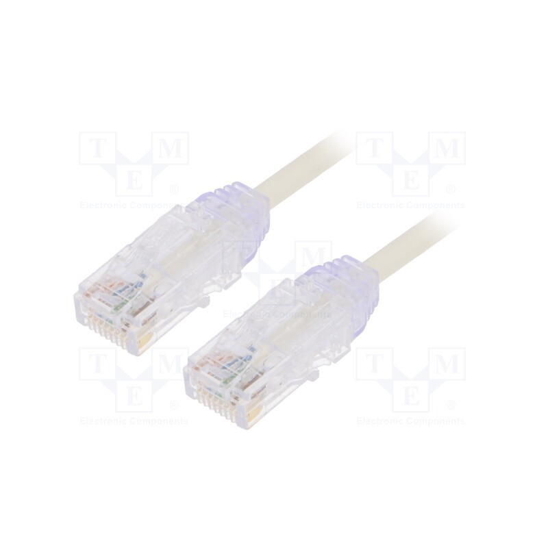 1 pcs x PANDUIT - UTP28SP1M - Patch cord, TX6-28™,U/UTP, 6, stranded, Cu, LSZH, white, 1m, 28AWG