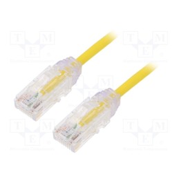1 pcs x PANDUIT - UTP28SP0.5MYL - Patch cord, TX6-28™,U/UTP, 6, stranded, Cu, LSZH, yellow, 0.5m