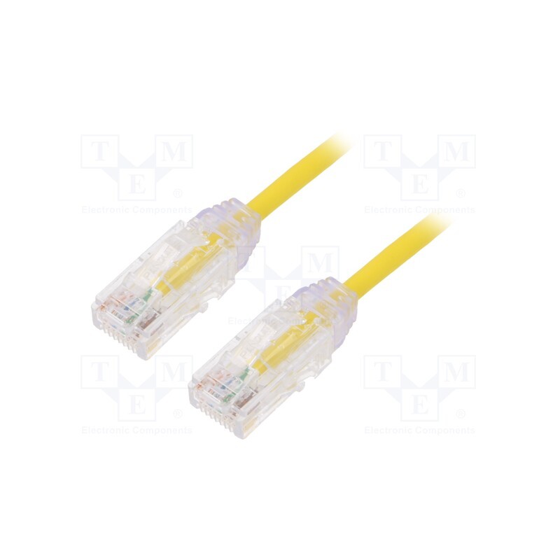 1 pcs x PANDUIT - UTP28SP0.5MYL - Patch cord, TX6-28™,U/UTP, 6, stranded, Cu, LSZH, yellow, 0.5m