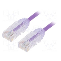 1 pcs x PANDUIT - UTP28SP0.5MVL - Patch cord, TX6-28™,U/UTP, 6, stranded, Cu, LSZH, violet, 0.5m