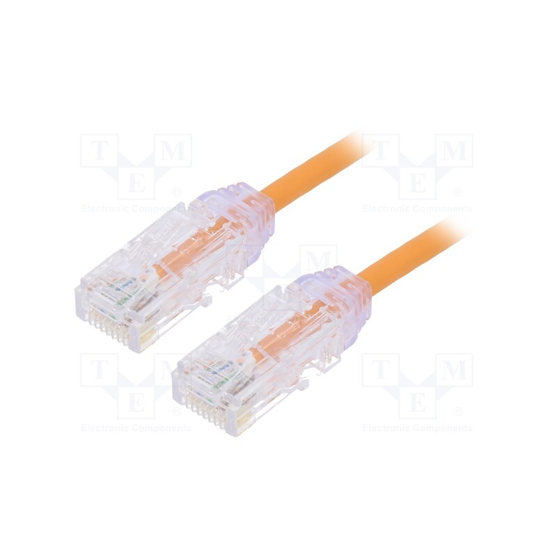 1 pcs x PANDUIT - UTP28SP0.5MOR - Patch cord, TX6-28™,U/UTP, 6, stranded, Cu, LSZH, orange, 0.5m