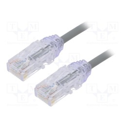 1 pcs x PANDUIT - UTP28SP0.5MGY - Patch cord, TX6-28™,U/UTP, 6, stranded, Cu, LSZH, grey, 0.5m, 28AWG