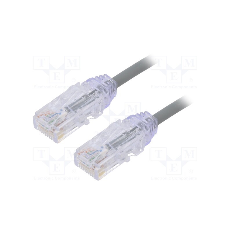 1 pcs x PANDUIT - UTP28SP0.5MGY - Patch cord, TX6-28™,U/UTP, 6, stranded, Cu, LSZH, grey, 0.5m, 28AWG