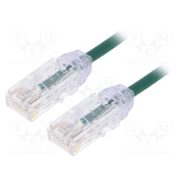 1 pcs x PANDUIT - UTP28SP0.5MGR - Patch cord, TX6-28™,U/UTP, 6, stranded, Cu, LSZH, green, 0.5m, 28AWG
